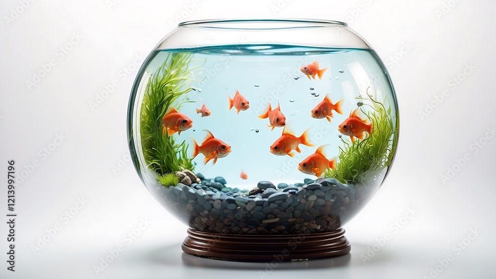 goldfish in a bowl