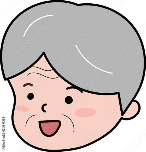 노인 얼굴