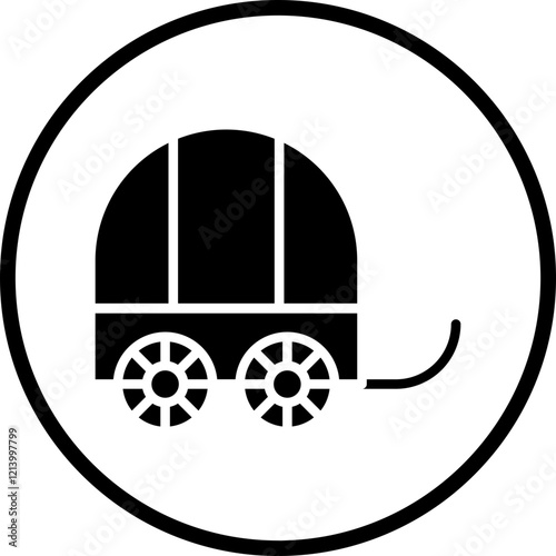 Wagon icon style