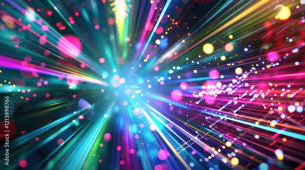 Abstract Light Burst Abstract Light Burst