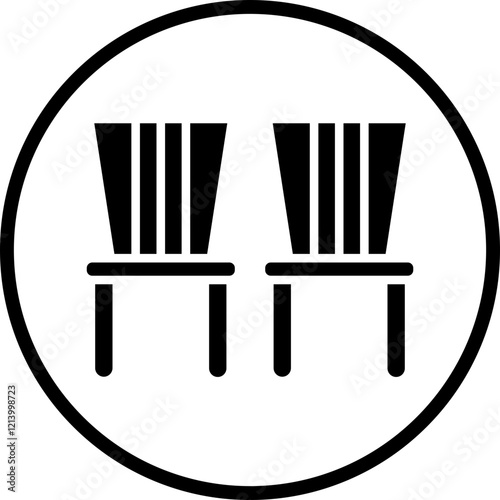 Chair icon style