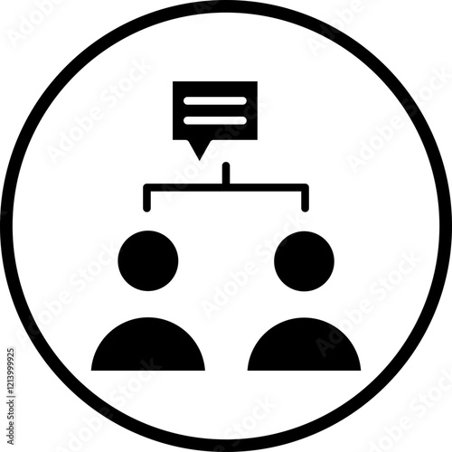 Psychological Counsel icon style