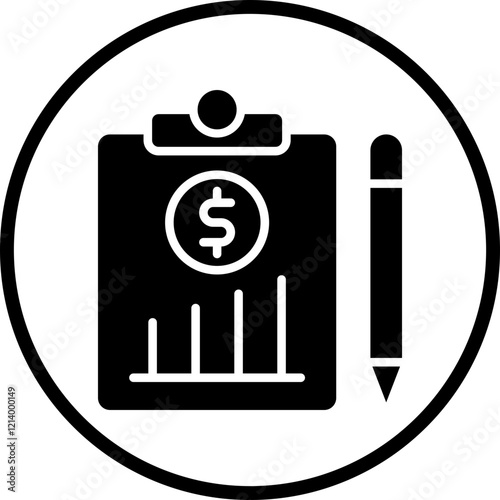 Budget icon style