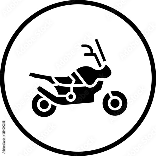 Motorcycle Adventure icon style