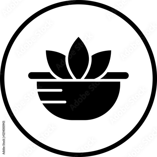 Vegan icon style