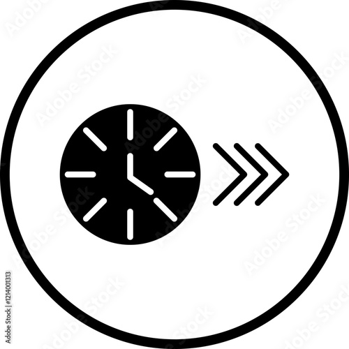 Time icon style