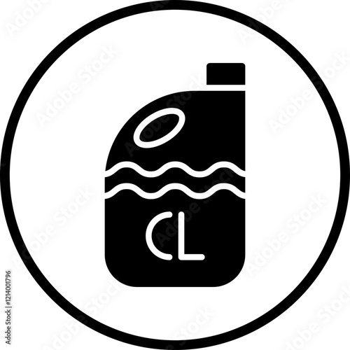 Chlorine icon style