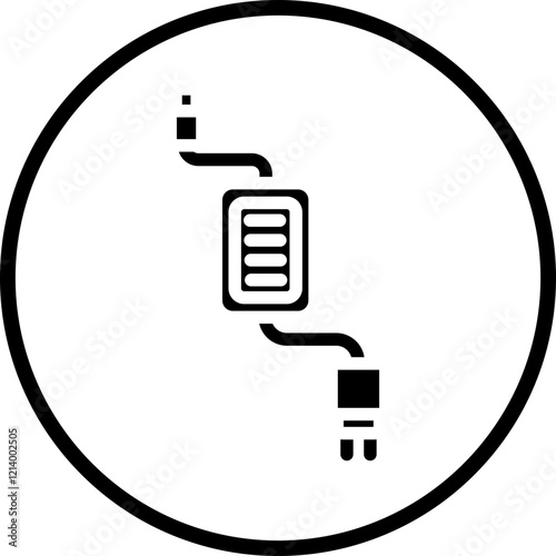 Electric Skateboard Charger icon style