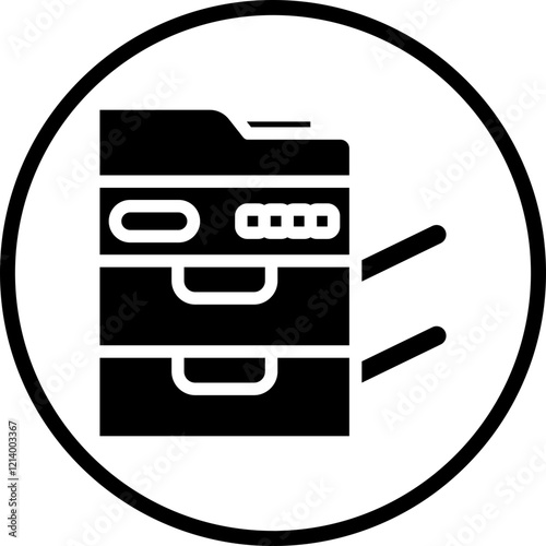 Copy Machine icon style