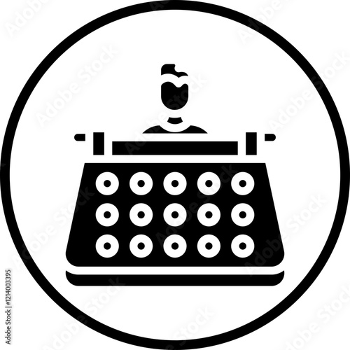 User Typewriter icon style