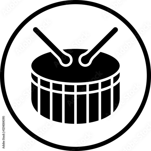 Drum icon style