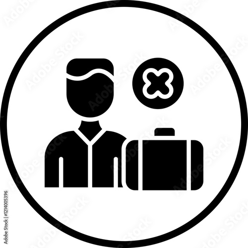 Unemployed icon style