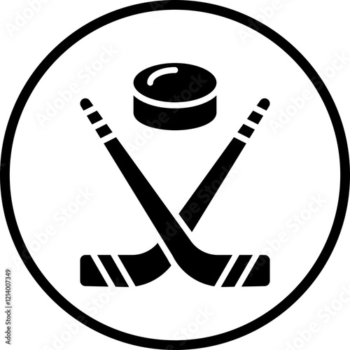 Photography Ice Hockey icon style