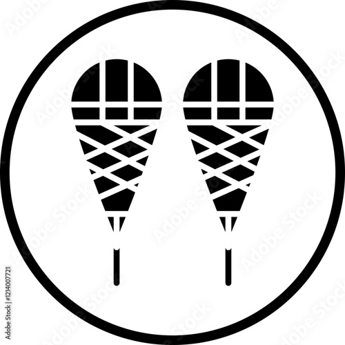 Snow Shoes icon style