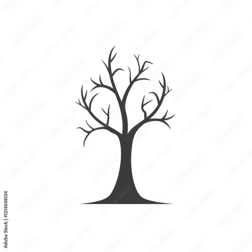 Tree Icon Isolated on Transparent Background Tree Icon Isolated on Transparent Background