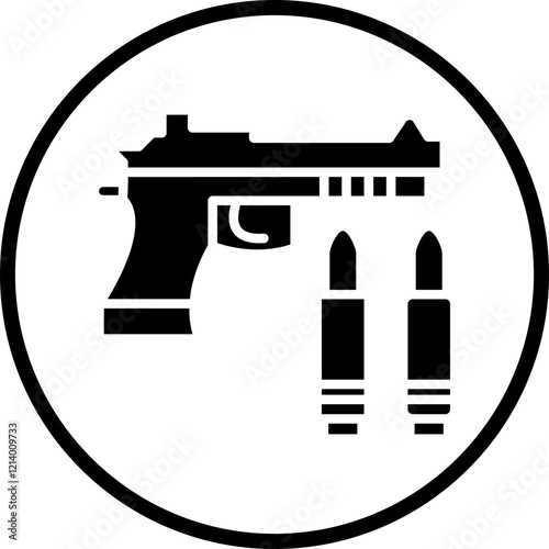 Gun icon style