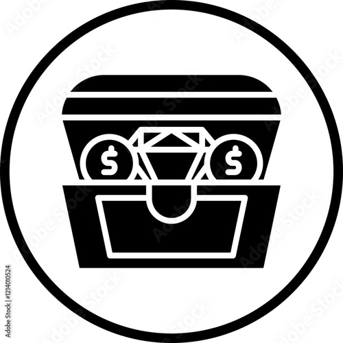 Treasure Chest icon style