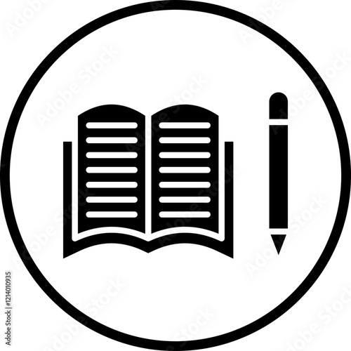 Homework icon style
