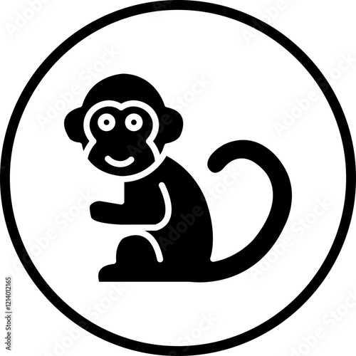 Monkey icon style