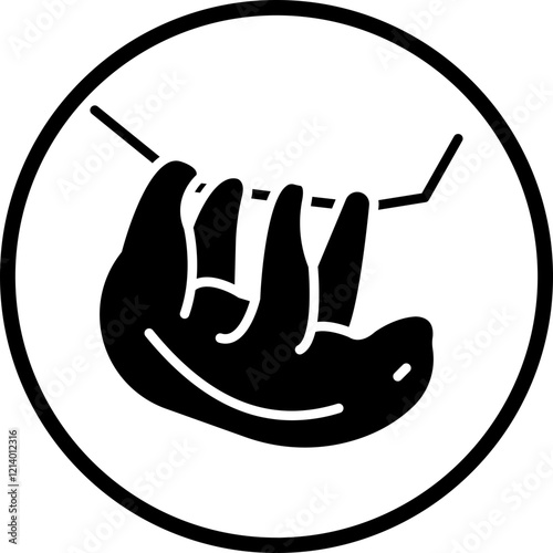 Sloth icon style