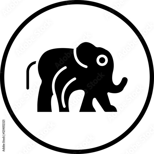 Elephant icon style