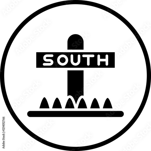 South Pole icon style