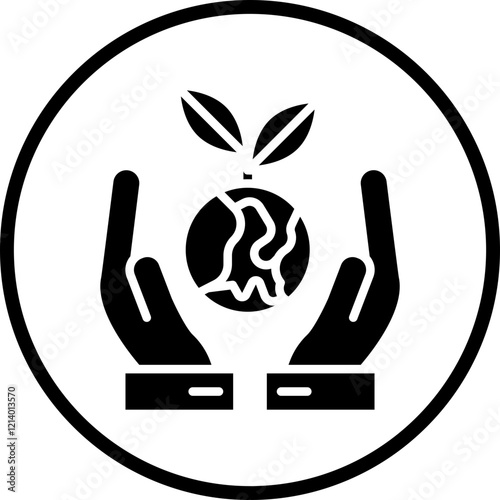 Sustainable Development icon style
