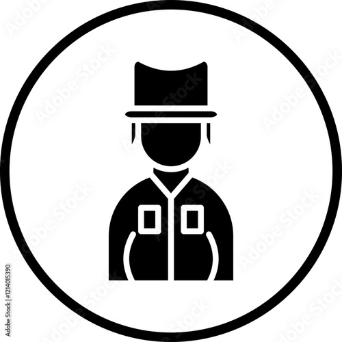 Park Ranger Female icon style