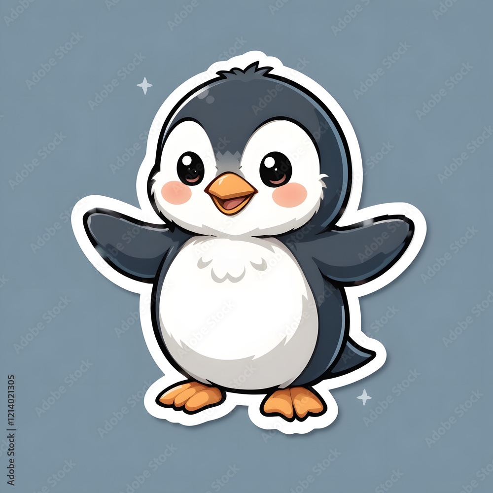 Obraz premium Happy Penguin