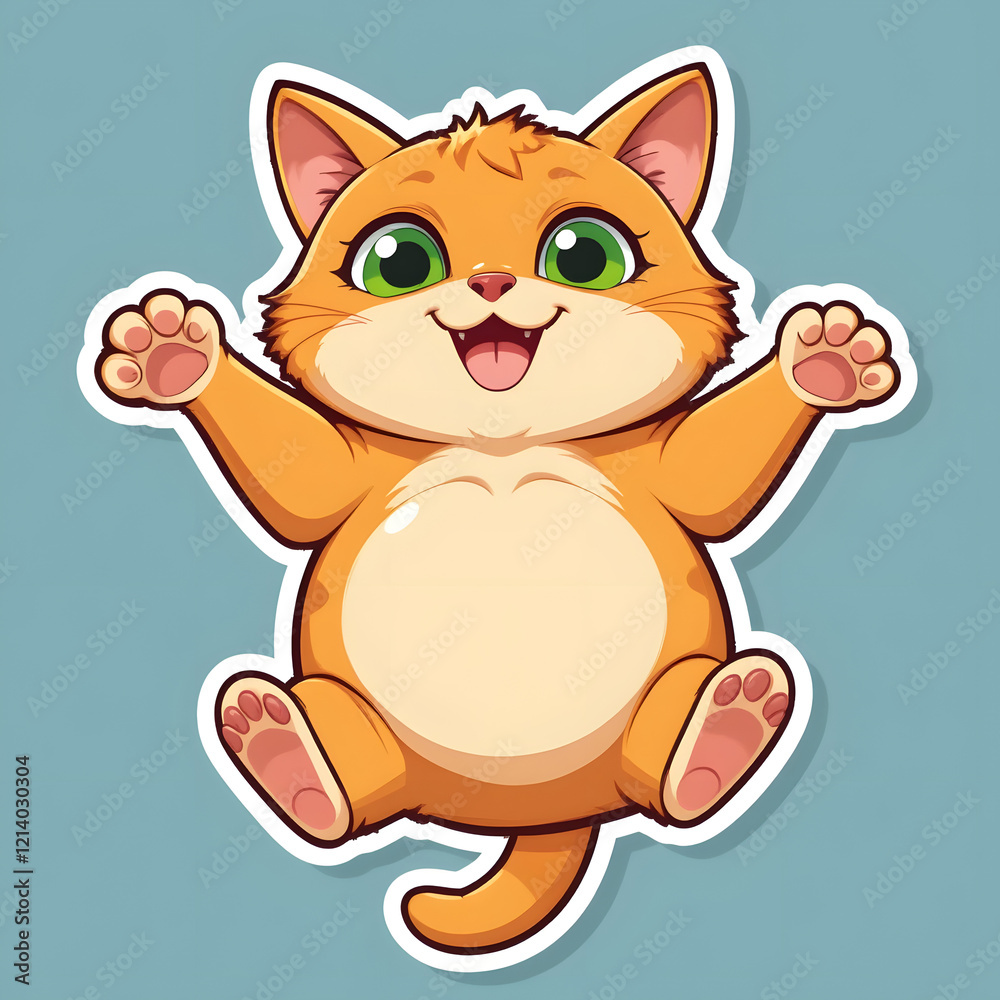 Obraz premium Orange Tabby Cat