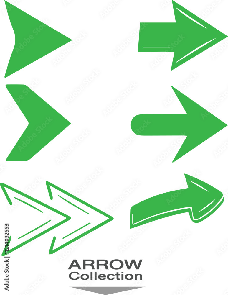green set of arrows
green set of arrows