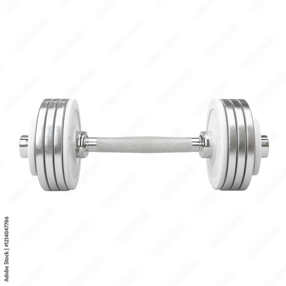 Sport Fitness Metal Dumbbell on transparent background. Sport Fitness Metal Dumbbell on transparent background.
