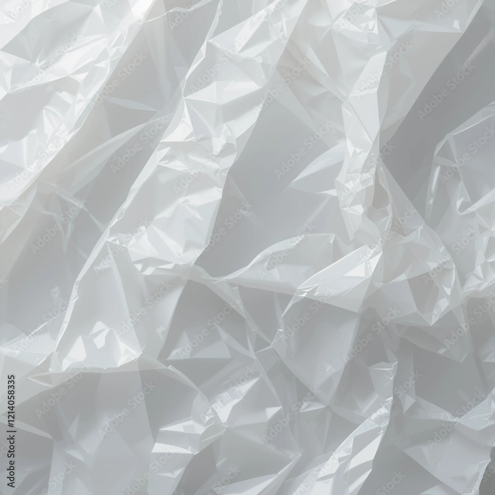 Fototapeta premium White plastic bag background texture