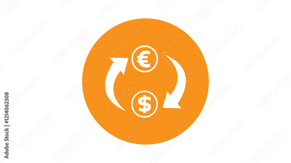 Obraz premium currency exchange sign