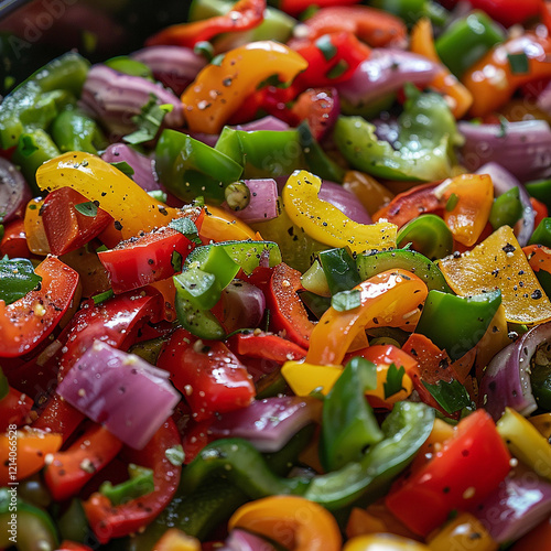 salad with vegetables, Generative AI