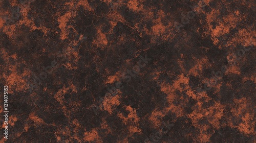 Abstract Dark Rust Texture Background.
