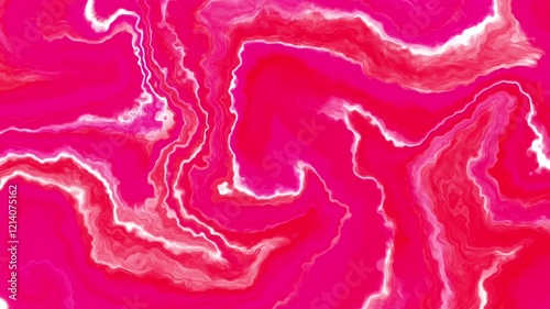 Watercolor animation in pink colors. Liquid animation background. Smoke animation