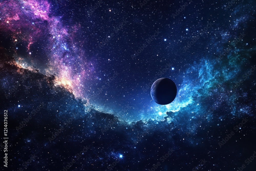 Cosmic Planet Nebula Space Background Cosmic Planet Nebula Space Background
