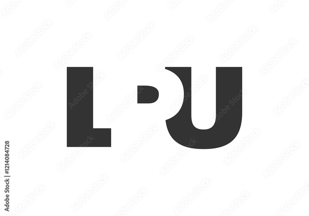 LPU logo design. Initial letter L P U bold font style for tech startups, consulting, corporate branding. Creative company name, headlines typography identity, trendy logotype. LPU logo design. Initial letter L P U bold font style for tech startups, consulting, corporate branding. Creative company name, headlines typography identity, trendy logotype.