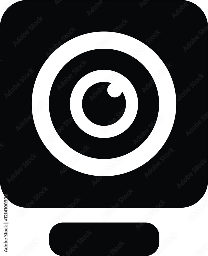 Webcam Icon, Camera Lens Icon, Video Call Icon, Live Stream, cc camera icon Webcam Icon, Camera Lens Icon, Video Call Icon, Live Stream, cc camera icon