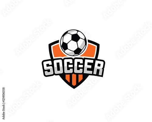 football club vector logo illustration design image
