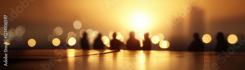 Team brainstorming together, beautifully lit space, [business work together], [innovation],