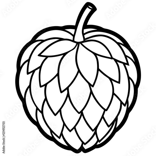 Vector Design Balsam Apple