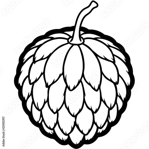 Vector Design Balsam Apple