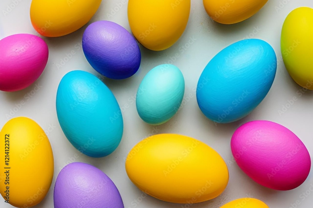 colorful easter eggs colorful easter eggs
