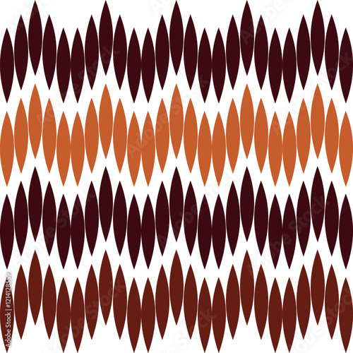 Abstract seamless geometric pattern - spike mesh. Great for fabric, textile, carpet