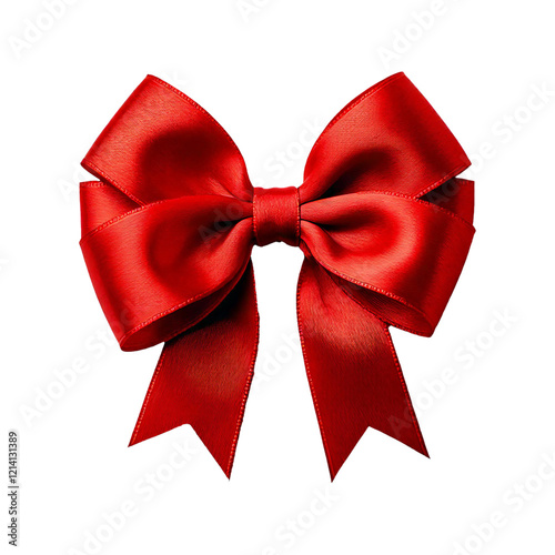 Wallpaper Mural A Red bow isolated, png. Torontodigital.ca