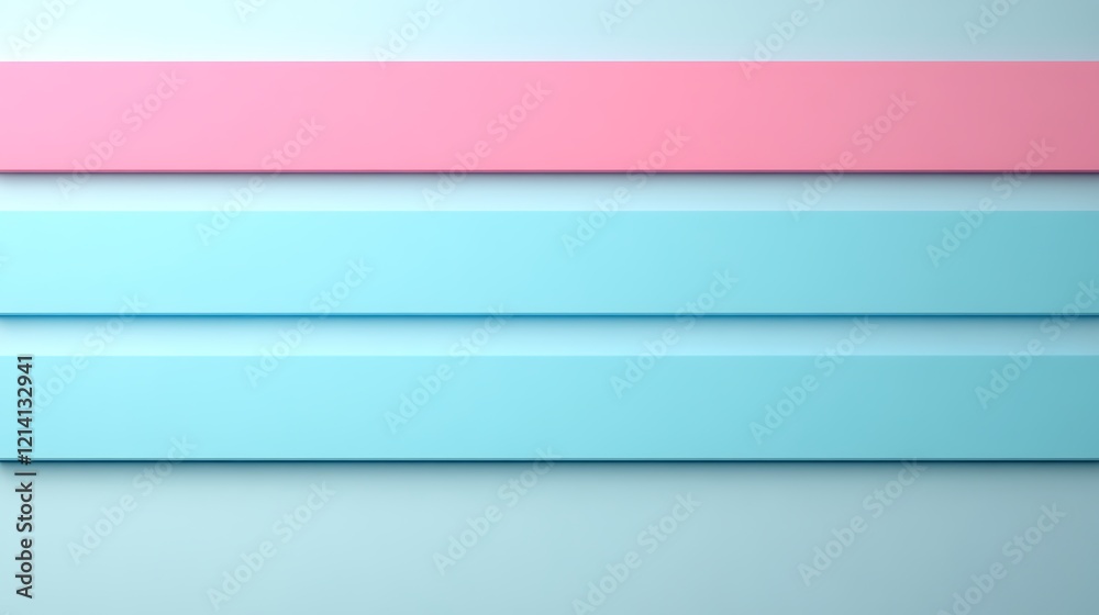 Abstract layers of pastel colors in blue and pink creating a modern minimalist background for design projects Abstract layers of pastel colors in blue and pink creating a modern minimalist background for design projects