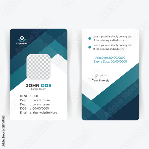 Professional ID Card Template