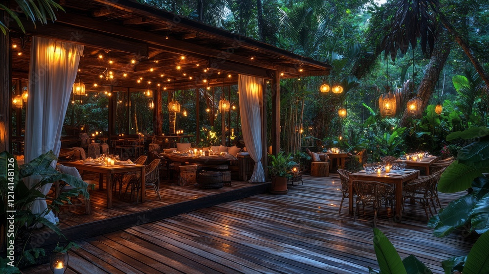 Romantic Jungle Dining Romantic Jungle Dining